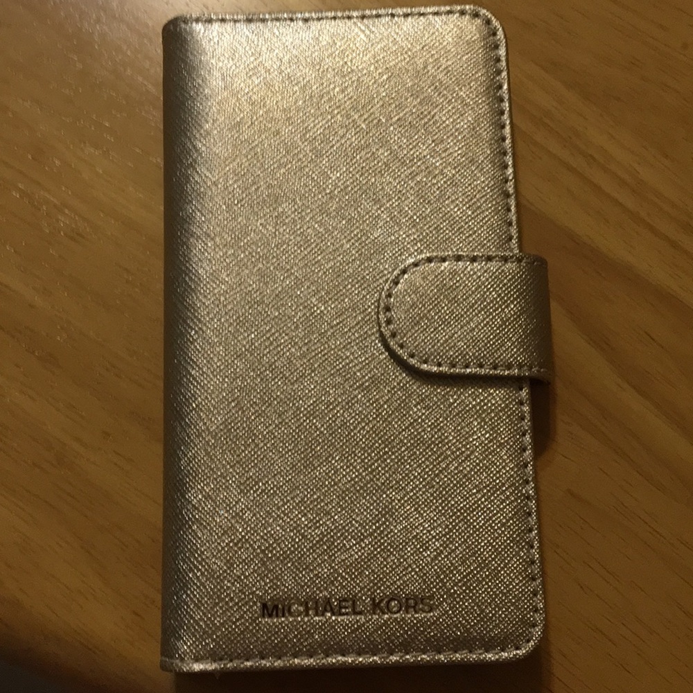 NWT Michael Kors iPhone Folio/Case/Wallet
